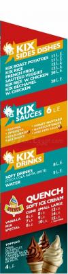 kix menu prices